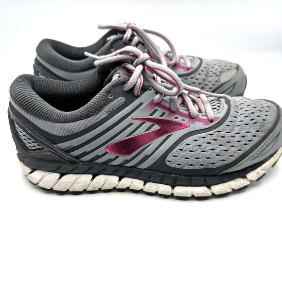 Brooks Ariel 18 Women's Size 7.5 Gray Shoes Sneakers Running Walking - Picture 7 of 11